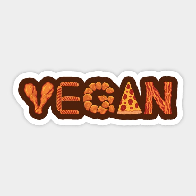 True Vegan Sticker by bohsky